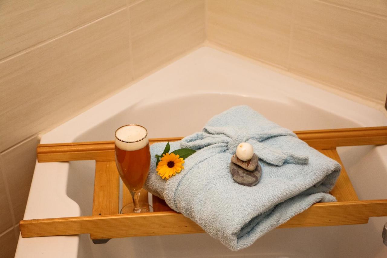 Balancehaus Hotel Kohren-Sahlis Bagian luar foto